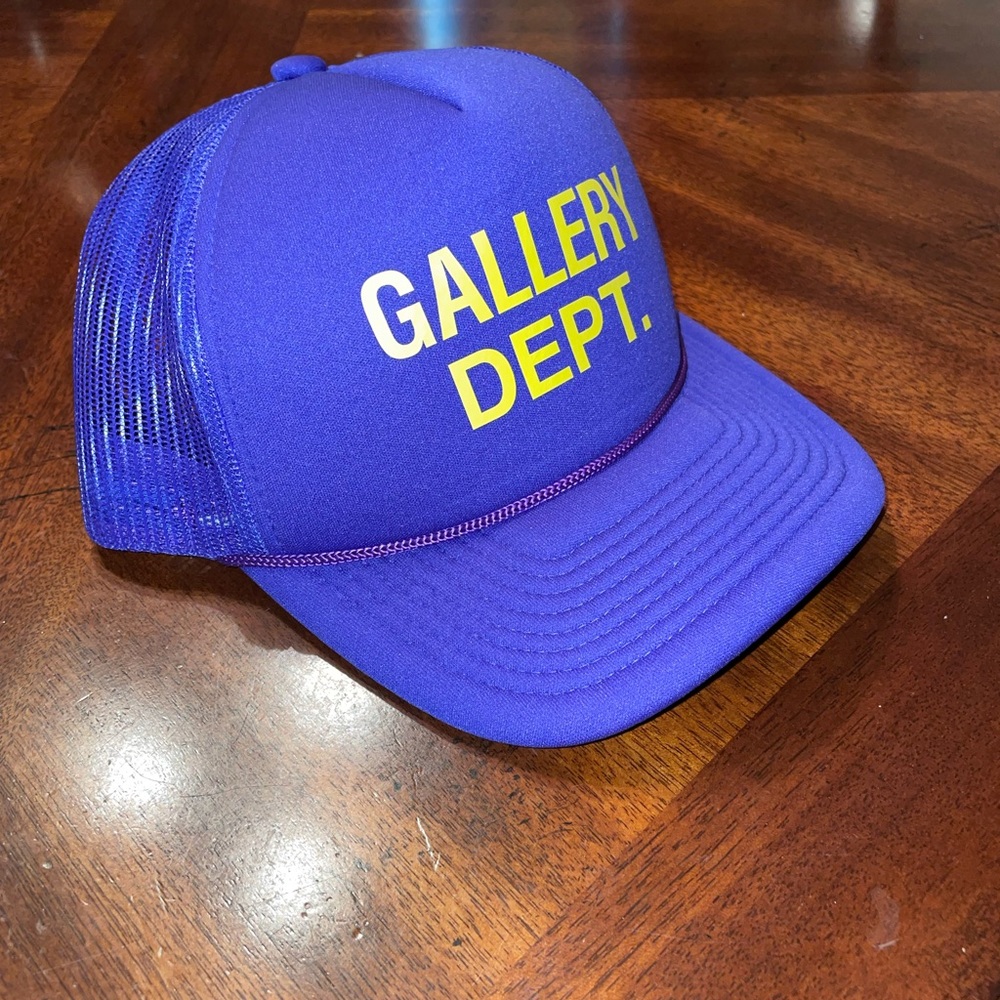 Gallery dept purple trucker hat